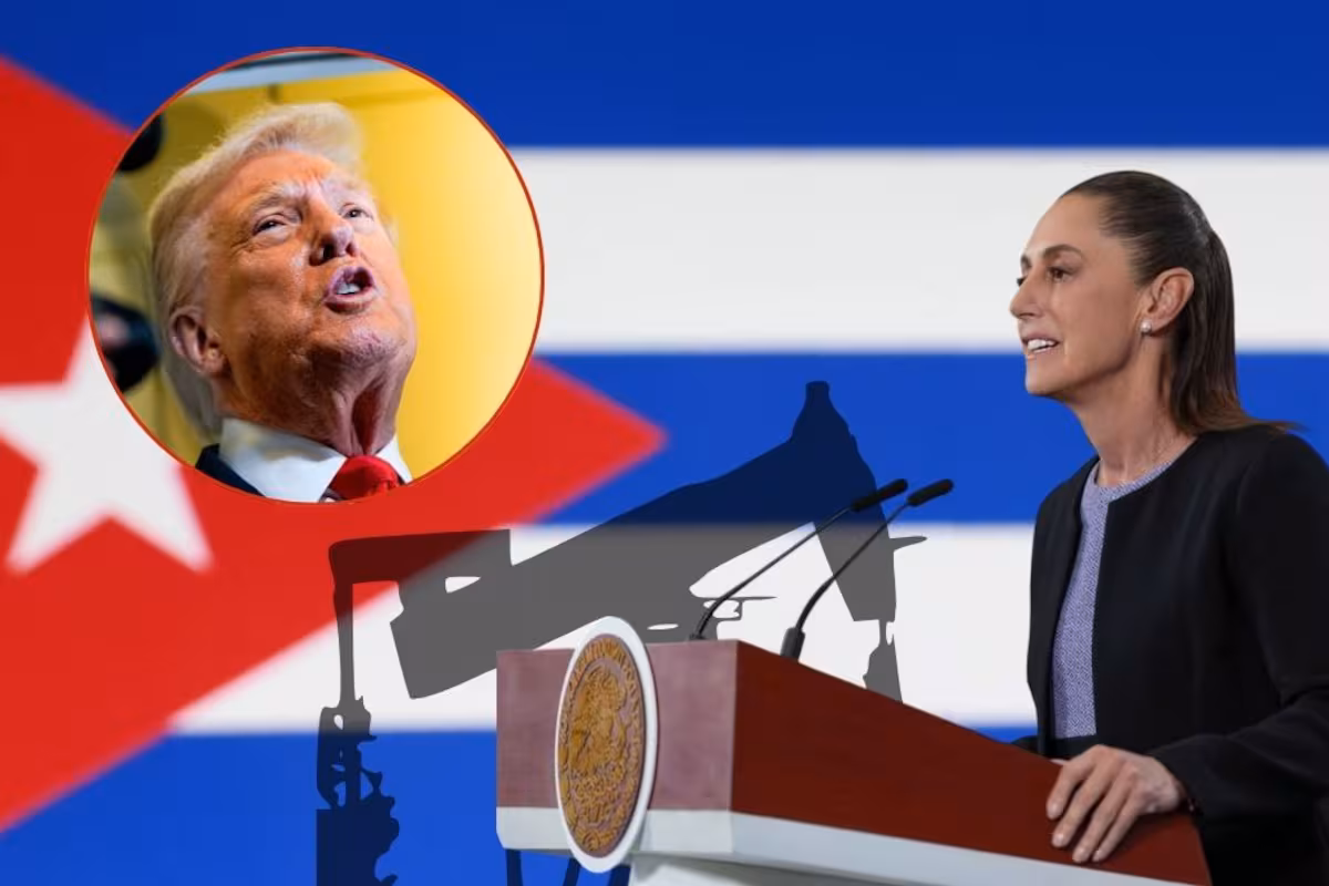 Trump declara a periodistas que México dejará de enviar petróleo a Cuba: “Es una nación fallida”