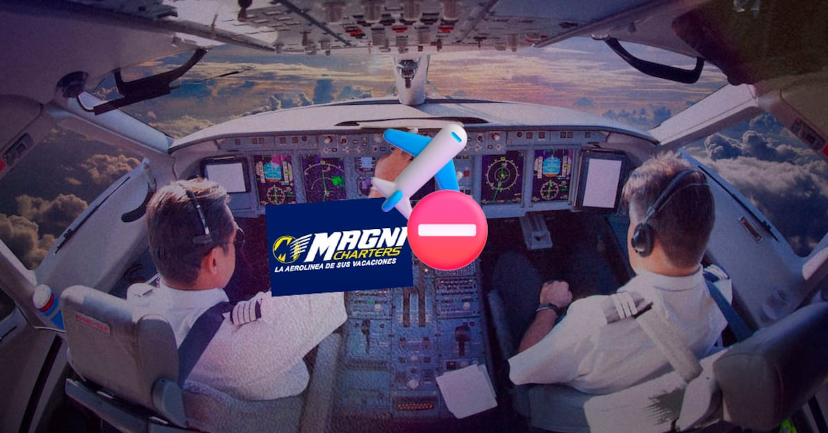 Pilotos de Magnicharters suspenden vuelos por adeudo de viáticos; aerolínea cita problemas logísticos