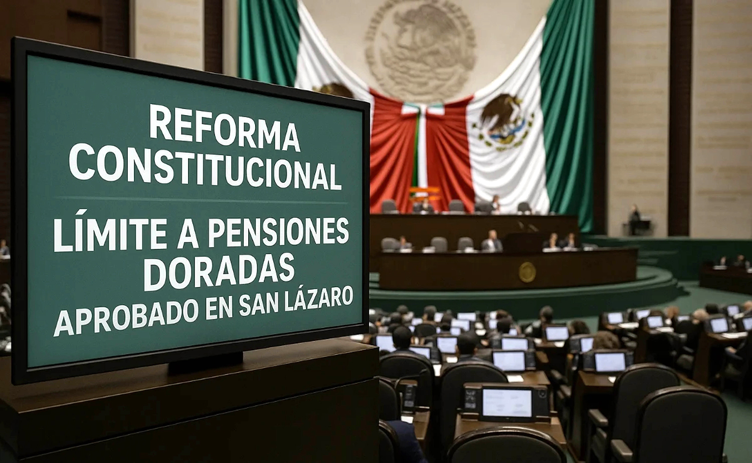18 congresos locales aprueban reforma para eliminar pensiones doradas en sector paraestatal