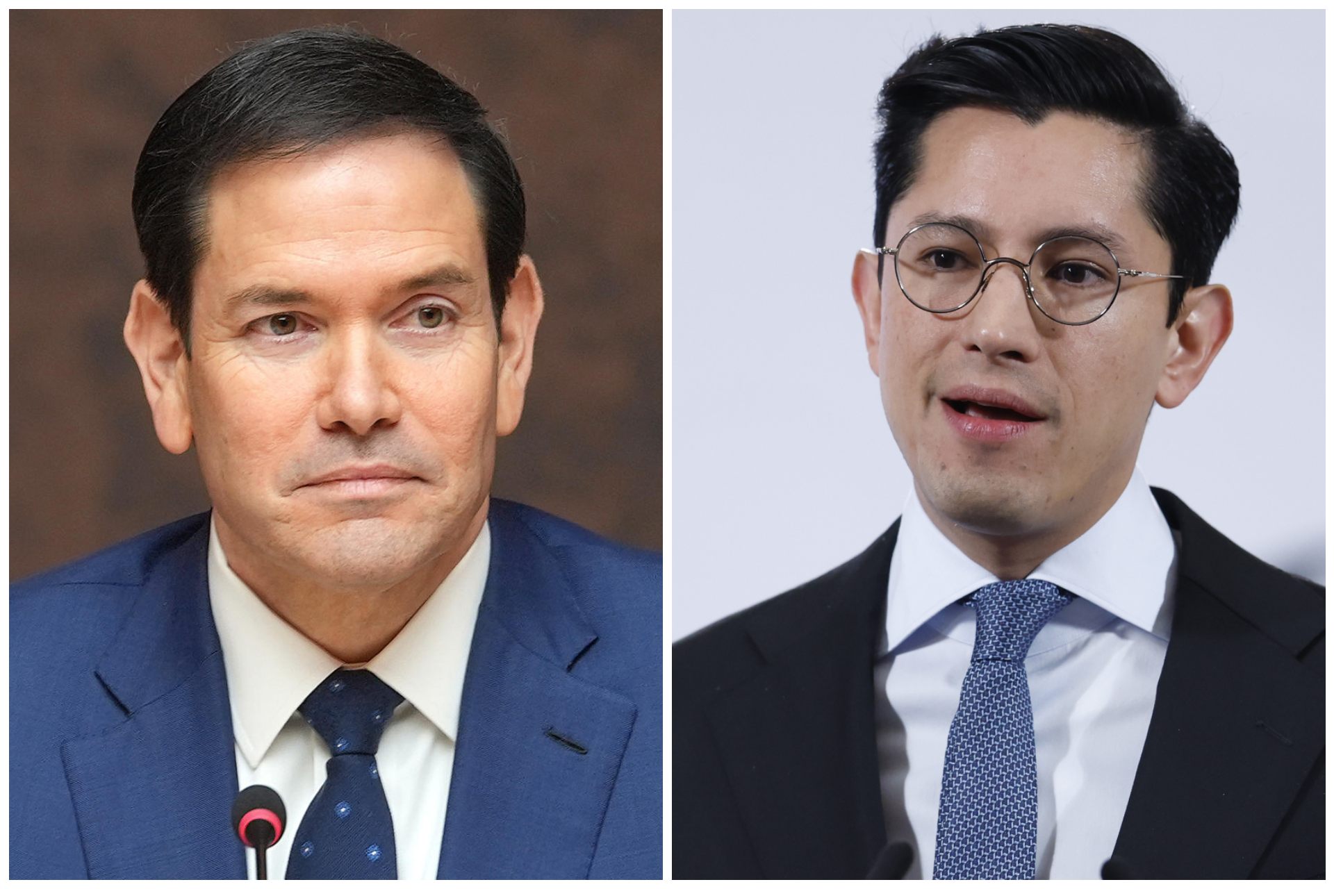 Sostienen Velasco y Rubio diálogo sobre seguridad, migración y comercio